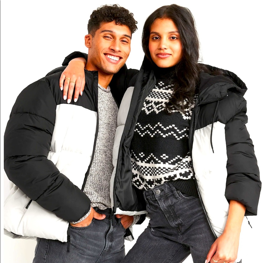 Old Navy Frost Free Water Resistant gender neutral adult puffer jacket